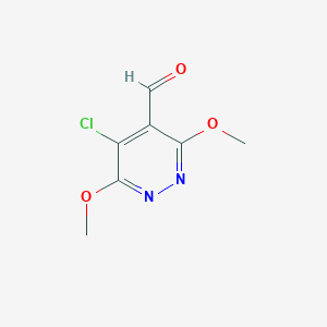 5-Chloro-3,6-dimethoxy-pyridazine-4-carbaldehyde
