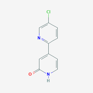 4-(5-Chloropyridin-2-yl)pyridin-2(1H)-one
