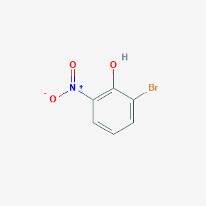 molecular formula C6H4BrNO3 B084729 2-溴-6-硝基苯酚 CAS No. 13073-25-1