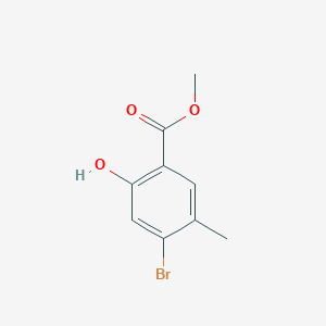Methyl 4-bromo-2-hydroxy-5-methylbenzoate