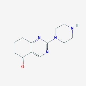 2-Piperazino-5-oxo-5,6,7,8-tetrahydroquinazoline