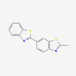 2-Methyl-6-(benzothiazol-2-yl)-benzothiazole