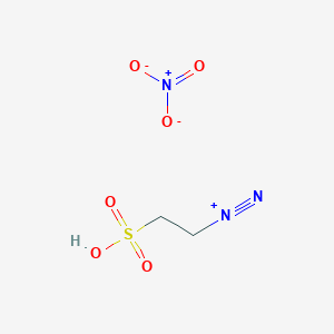 2-Sulfoethane-1-diazonium nitrate