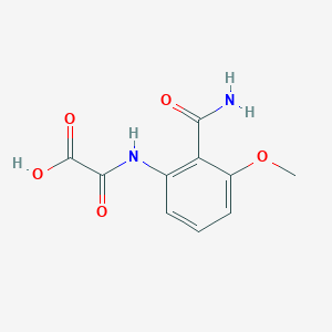 2'-Carbamoyl-3'-methoxyoxanilic acid