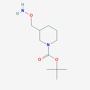 Tert-butyl 3-[(aminooxy)methyl]piperidine-1-carboxylate