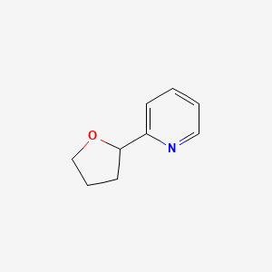 molecular formula C9H11NO B8473753 2-(oxolan-2-yl)pyridine 