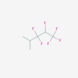 molecular formula C6H8F6 B8473786 1,1,1,2,3,3-Hexafluoro-4-methylpentane CAS No. 53072-71-2