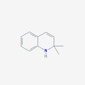 molecular formula C11H13N B084738 2,2-Dimethyl-1,2-dihydroquinoline CAS No. 14465-61-3