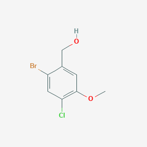 (2-Bromo-4-chloro-5-methoxyphenyl)methanol
