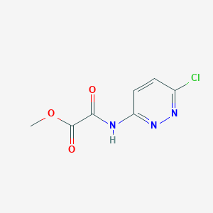 Methyl 2-[(6-chloropyridazin-3-yl)amino]-2-oxoacetate