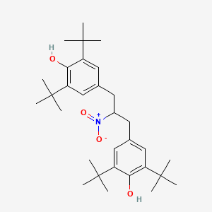 1,3-Bis(3,5-di-t-butyl-4-hydroxyphenyl)-2-nitropropane
