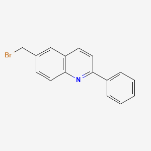 6-(Bromomethyl)-2-phenylquinoline