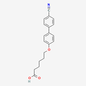 6-(4'-Cyanobiphenyl-4-oxy)caproic acid
