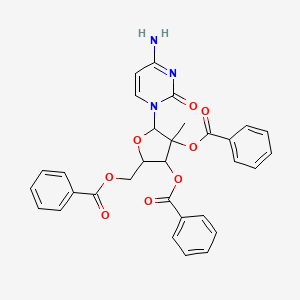 2',3',5'-Tri-O-benzoyl-2'-C-methyl-D-cytidine
