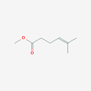 molecular formula C8H14O2 B8474184 5-Methyl-4-hexenoic acid methyl ester 