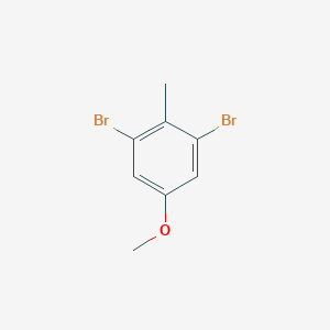 molecular formula C8H8Br2O B084745 3,5-Dibromo-4-methylanisole CAS No. 14542-71-3