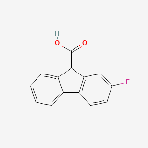 2-fluoro-9H-fluorene-9-carboxylic acid