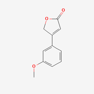 4-(3-Methoxyphenyl)-2,5-dihydrofuran-2-one