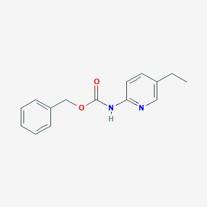 molecular formula C15H16N2O2 B8474864 Benzyl (5-ethyl-2-pyridyl)carbamate 