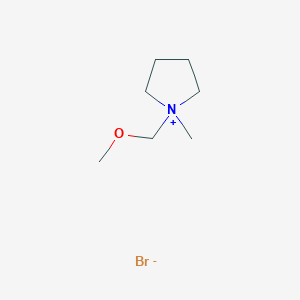 1-(Methoxymethyl)-1-methylpyrrolidin-1-ium bromide
