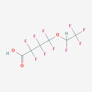 2,2,3,3,4,4-Hexafluoro-4-(1,2,2,2-tetrafluoroethoxy)butanoic acid