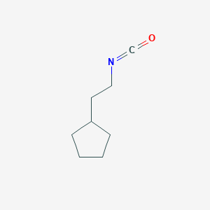 molecular formula C8H13NO B8475151 (2-Isocyanatoethyl)cyclopentane 