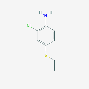 2-Chloro-4-(ethylthio)benzenamine