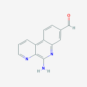 5-Aminobenzo[f][1,7]naphthyridine-8-carbaldehyde