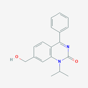 7-hydroxymethyl-1-isopropyl-4-phenyl-2(1H)-quinazolinone
