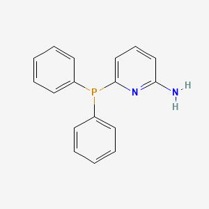 6-(Diphenylphosphanyl)pyridin-2-amine