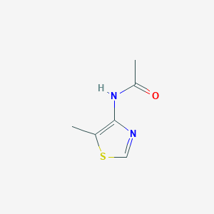 molecular formula C6H8N2OS B8475664 4-Acetamido-5-methylthiazole 