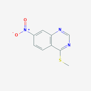 4-(Methylthio)-7-nitroquinazoline