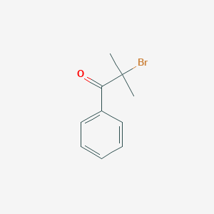 molecular formula C10H11BrO B084759 Phenyl 2-bromo-2-propyl ketone CAS No. 10409-54-8