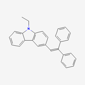 B8476079 3-(2,2-Diphenylethenyl)-9-ethyl-9H-carbazole CAS No. 89114-86-3