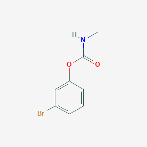molecular formula C8H8BrNO2 B084761 3-Bromophenyl methylcarbamate CAS No. 13538-60-8