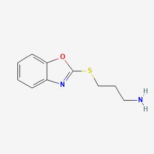 3-(2-Benzooxazolylthio)propylamine