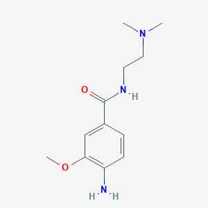 4-amino-N-(2-(dimethylamino)ethyl)-3-methoxybenzamide