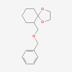 6-((Benzyloxy)methyl)-1,4-dioxaspiro[4.5]decane