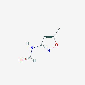 molecular formula C5H6N2O2 B8476189 3-Formylamino-5-methylisoxazole 