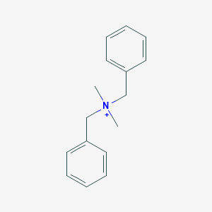 molecular formula C16H20N+ B084762 Dibenzyldimethylammonium CAS No. 14800-26-1