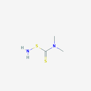 (Aminosulfanyl)(dimethylamino)methanethione