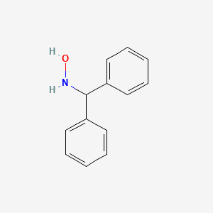 molecular formula C13H13NO B8476798 N-benzhydrylhydroxylamine 