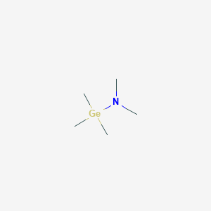 molecular formula C5H15GeN B084769 (Dimethylamino)trimethylgermane CAS No. 13361-67-6