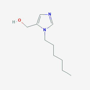 1-Hexyl-5-hydroxymethylimidazole
