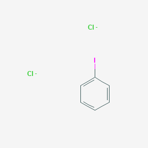 molecular formula C6H5Cl2I-2 B8477163 Iodanylbenzene dichloride 