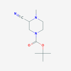 Tert-butyl 3-cyano-4-methylpiperazine-1-carboxylate
