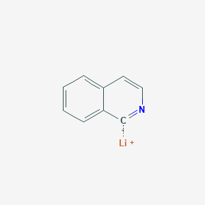 molecular formula C9H6LiN B8477209 lithium;1H-isoquinolin-1-ide CAS No. 65751-84-0