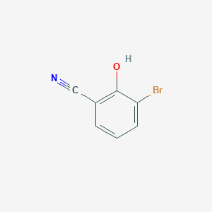 molecular formula C7H4BrNO B084773 3-Bromo-2-hydroxybenzonitrile CAS No. 13073-28-4