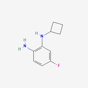 N2-cyclobutyl-4-fluorobenzene-1,2-diamine