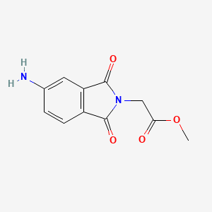 Methyl 2-(5-amino-1,3-dioxoisoindolin-2-yl)acetate